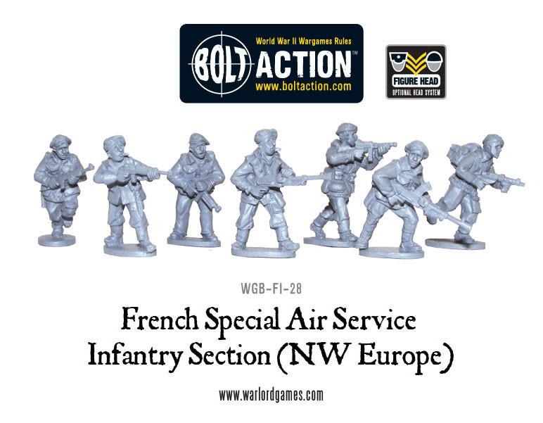 French SAS (NWE) sections
