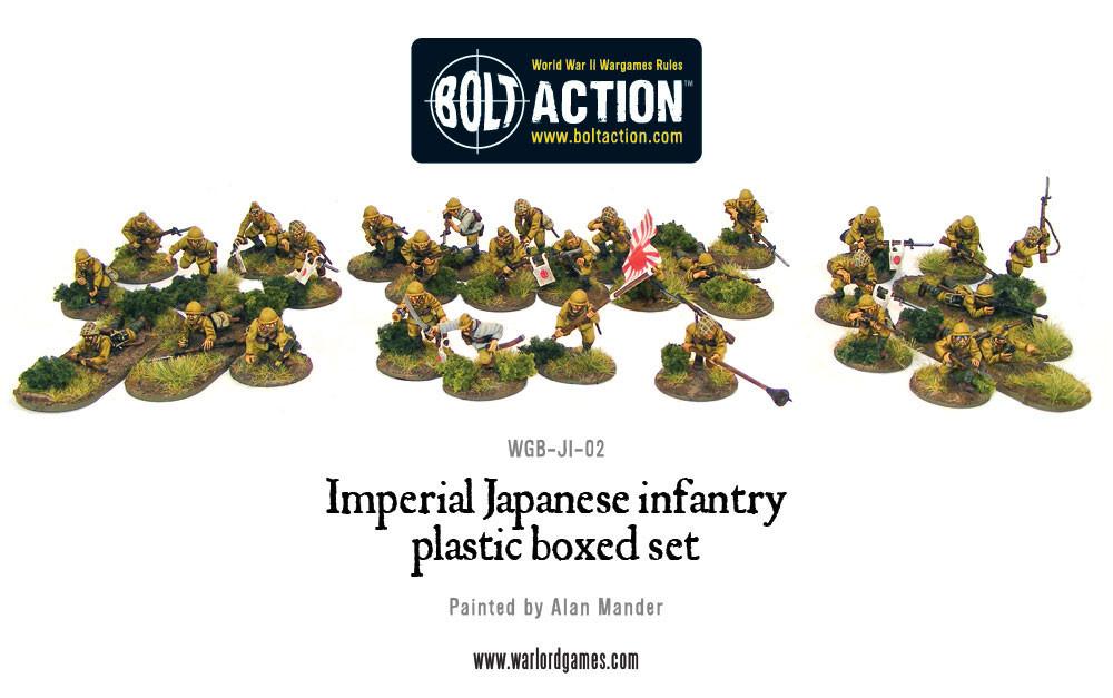 Imperial Japanese infantry plastic boxed set