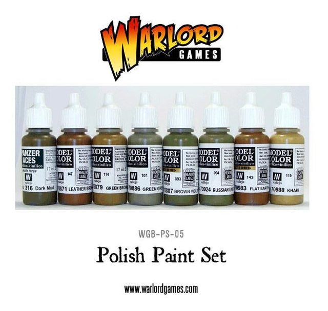 Polish Army tagged "Paint" Warlord Games Ltd