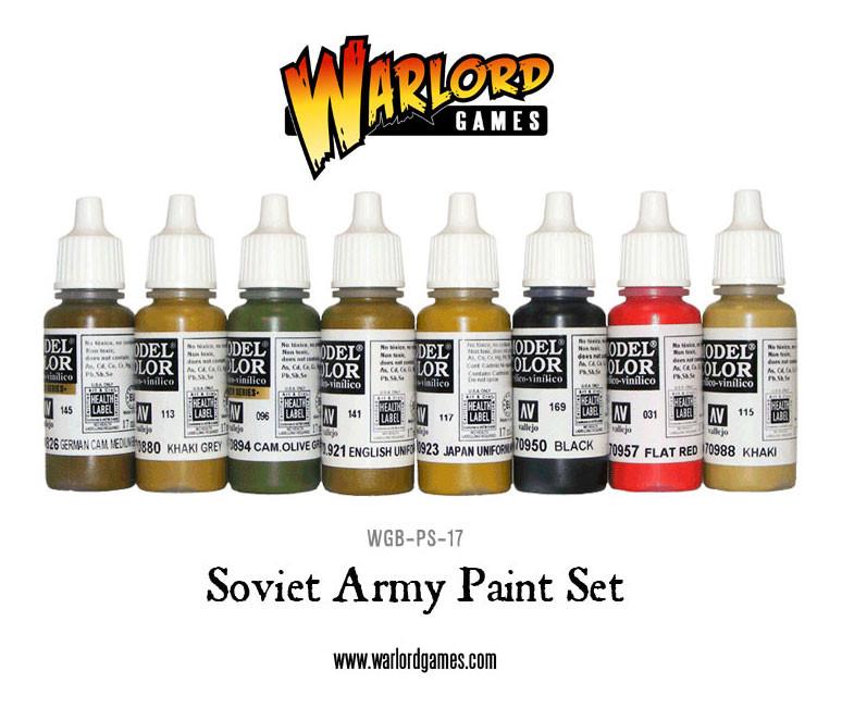 Soviet Army Paint Set