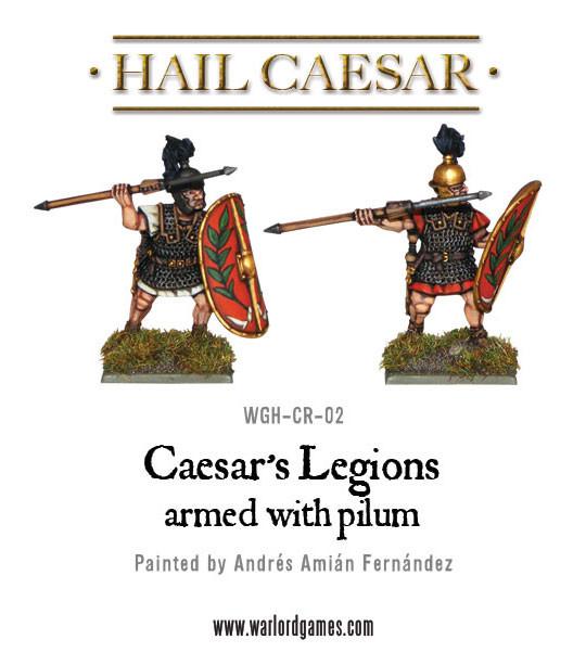 Caesarian Romans with pilum