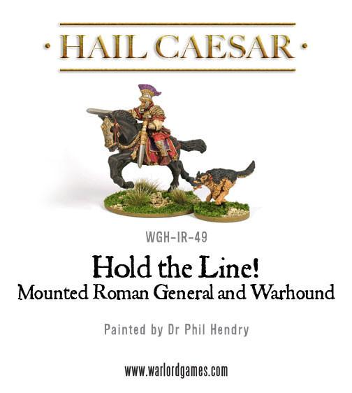 Early Imperial Romans: Mounted Roman General and Warhound