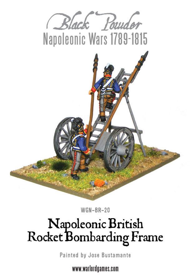 Napoleonic British Rocket Bombarding Frame