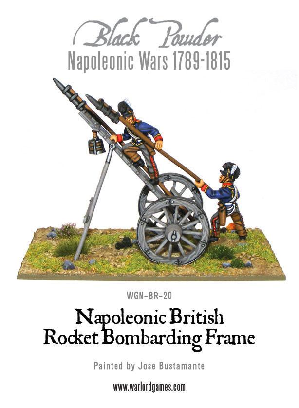 Napoleonic British Rocket Bombarding Frame
