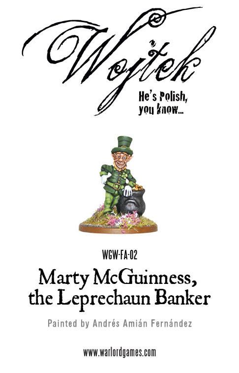 Marty McGuinness the Leprechaun Banker